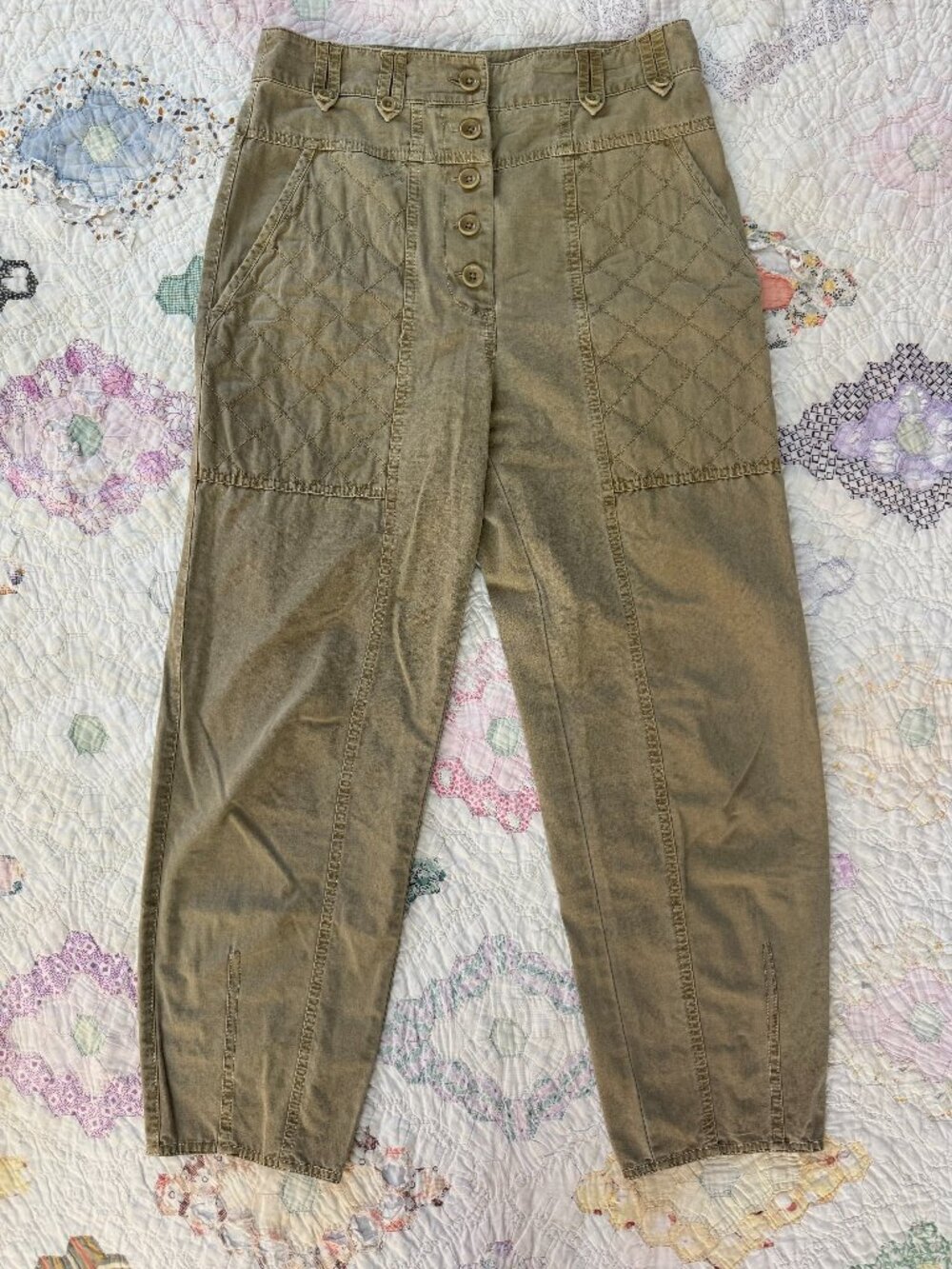 Ulla Johnson Cambrie Pant in Sandalwood Size 2